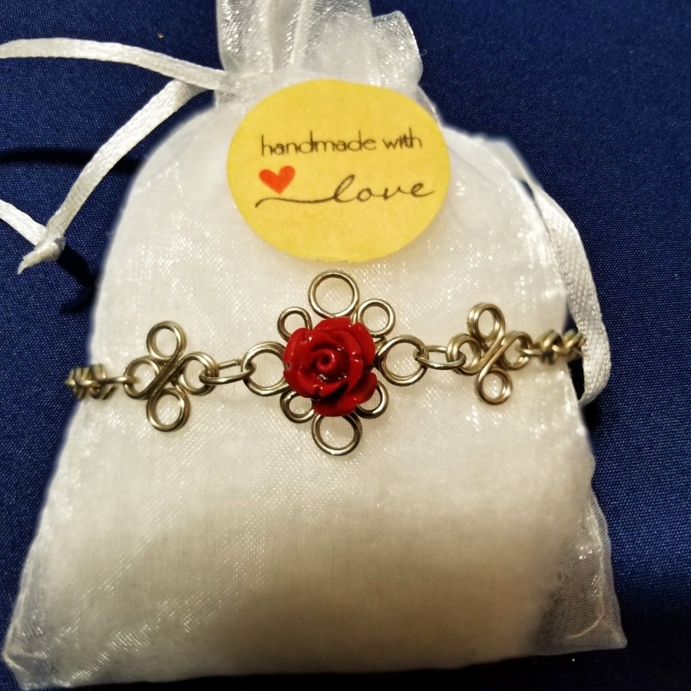 🌹Rose stainless wire Bracelet